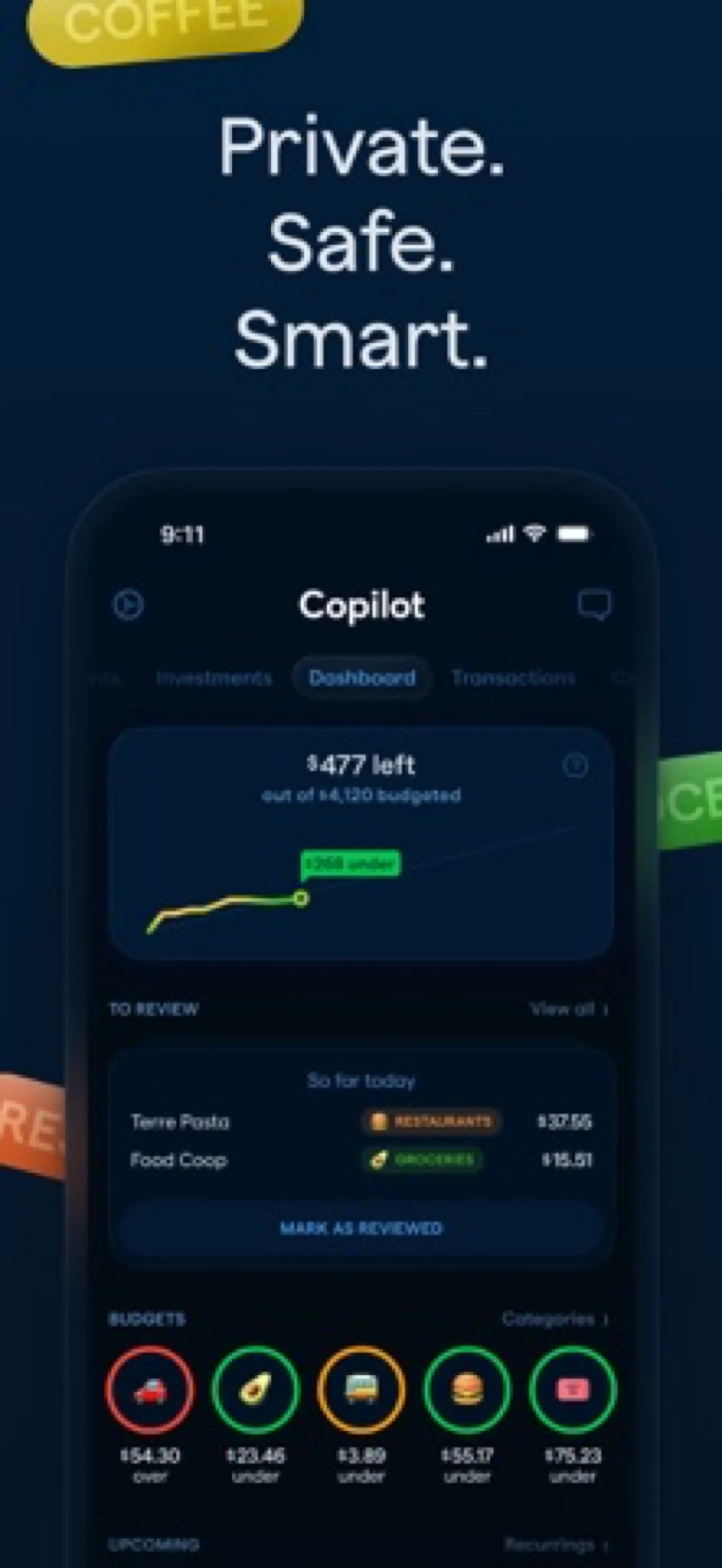 Copilot Money screenshot 1 of 4
