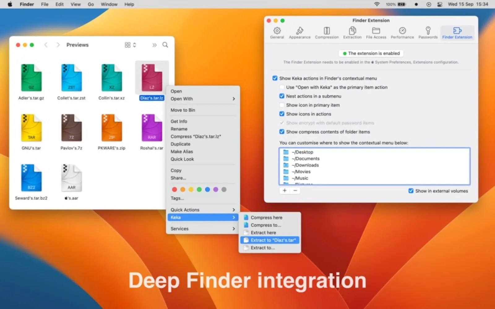 Keka screenshot 4 of 4