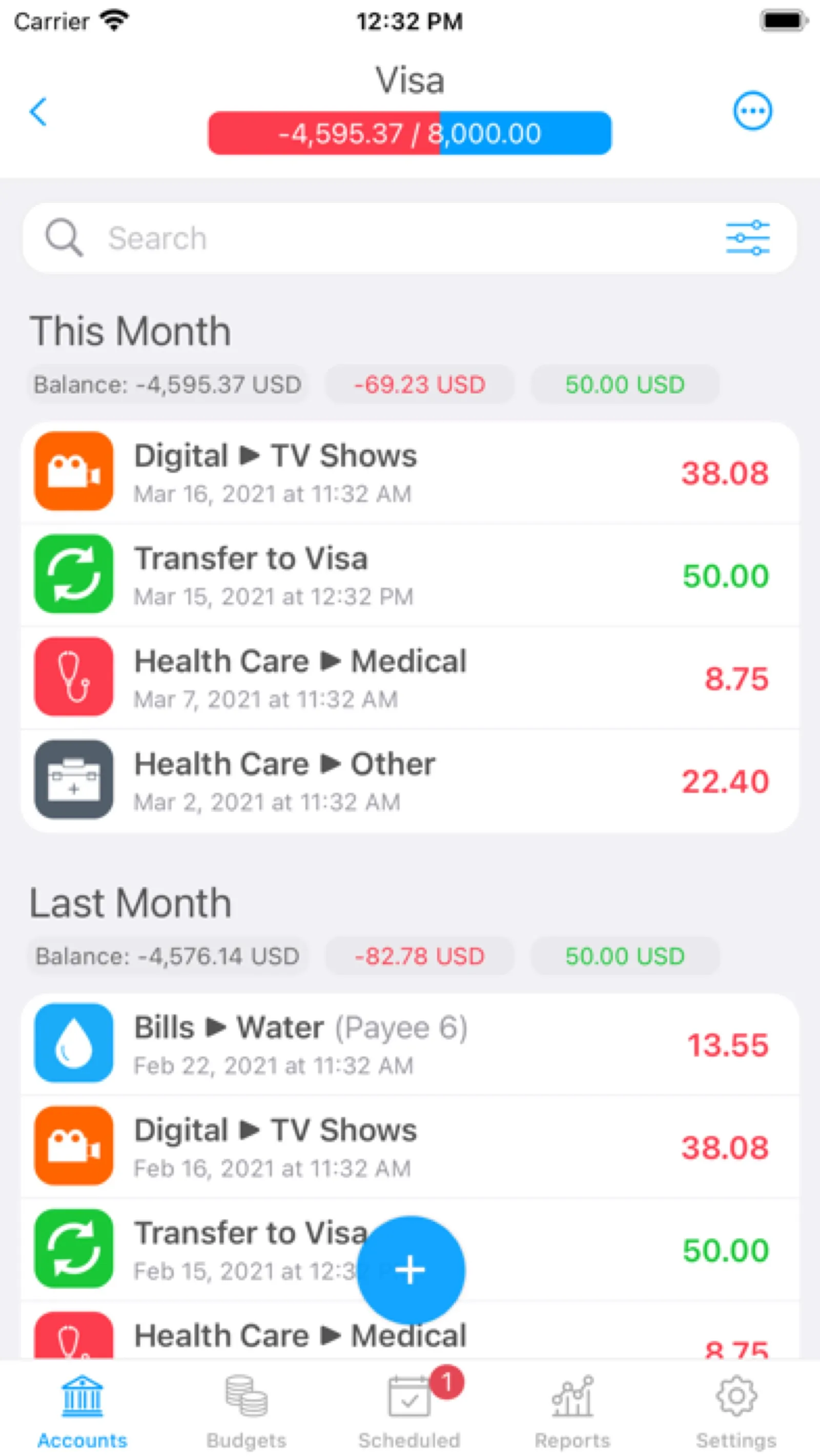 MoneyWiz screenshot 2 of 4