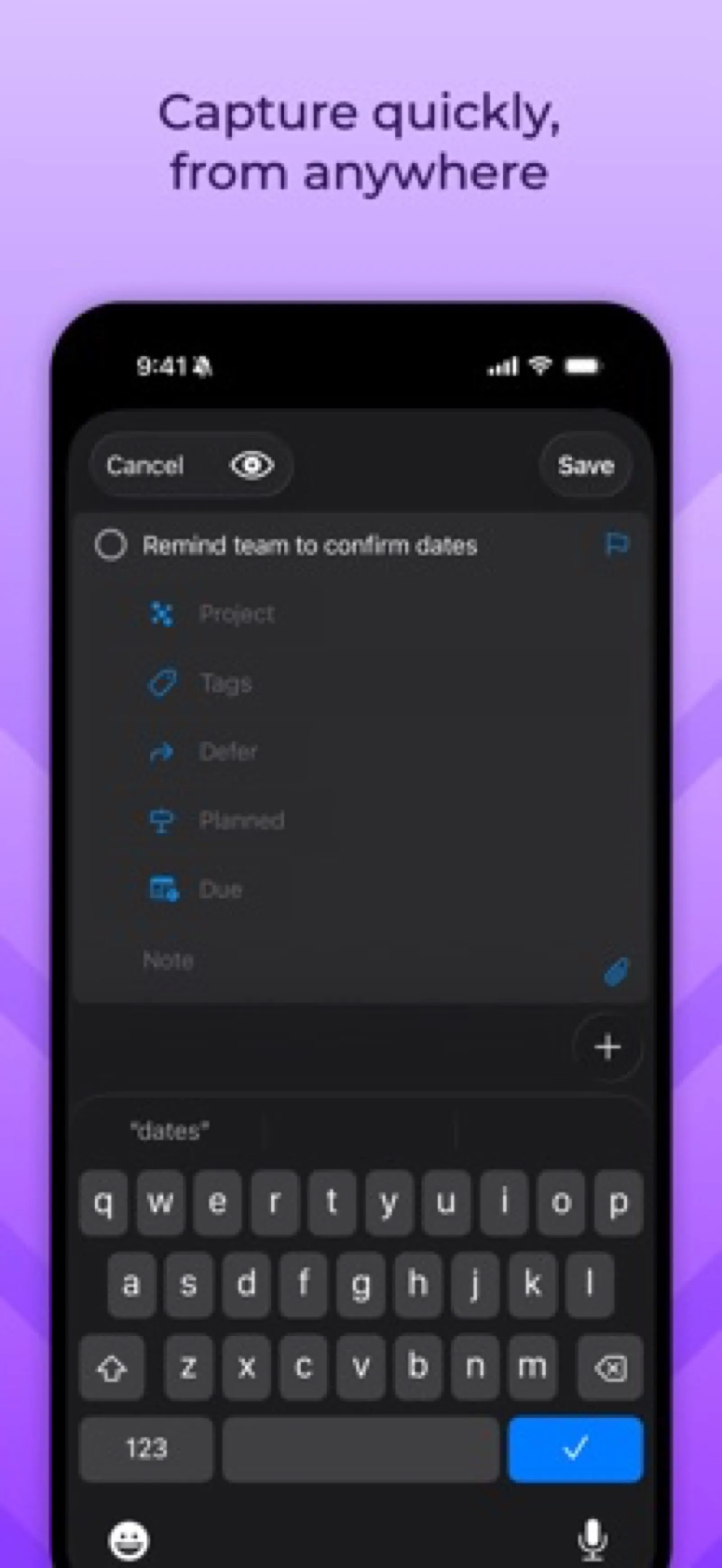 OmniFocus screenshot 2 of 4