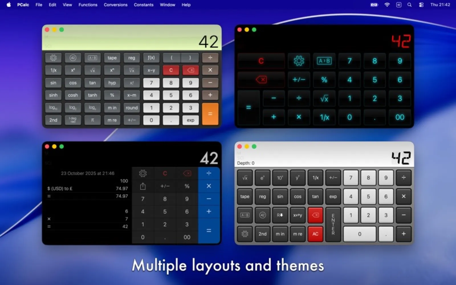 PCalc screenshot 2 of 4